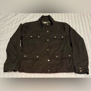 LAST CHANCE The Downtown Field Jacket in Mossy Brown by J.Crew